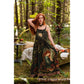 SOLSTICE BOHÉME LONG MAXI SLIP DRESS W/ PERSEPHONE AND MOON BY MARKET OF STARS