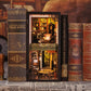 ROSE DECTECTIVE AGENCY 3-D WOODEN MINIATURE BOOK NOOK KIT
