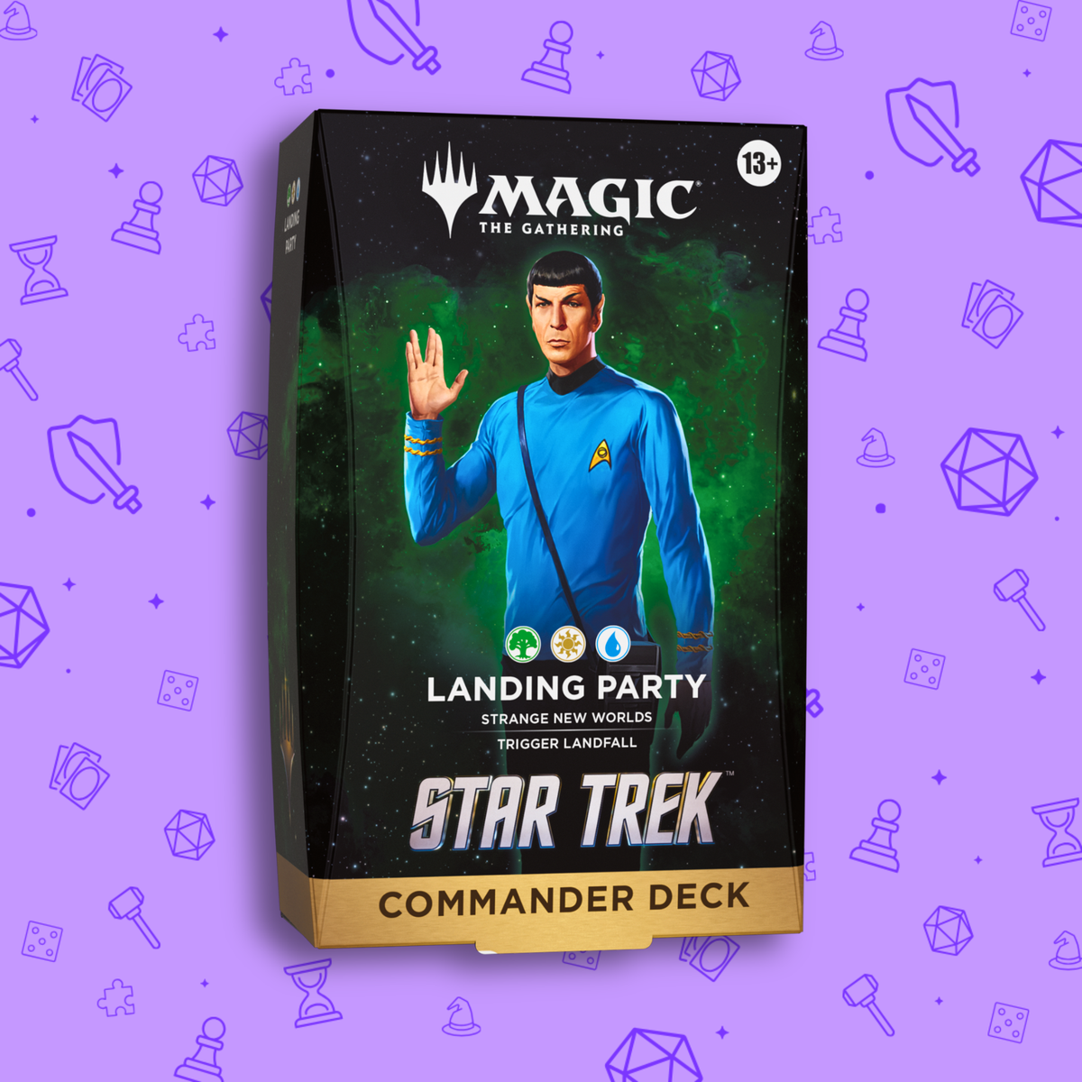 MAGIC THE GATHERING STAR TREK LANDING PARTY COMMANDER DECK PREORDER