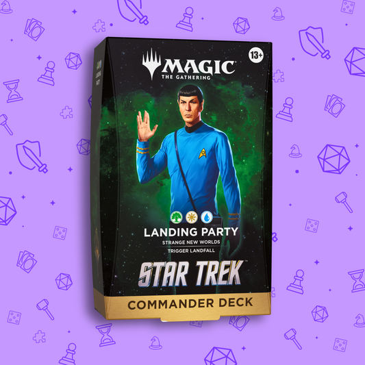 MAGIC THE GATHERING STAR TREK LANDING PARTY COMMANDER DECK PREORDER