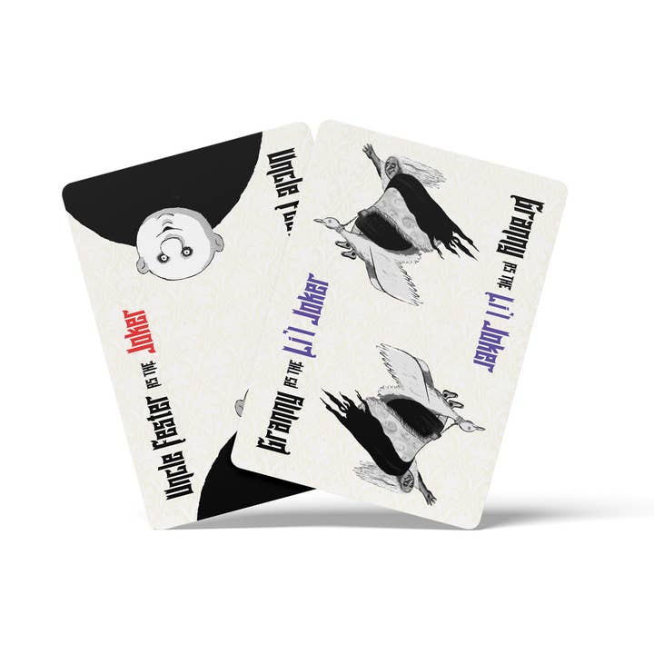 THE ADDAMS FAMILY PLAYING CARDS