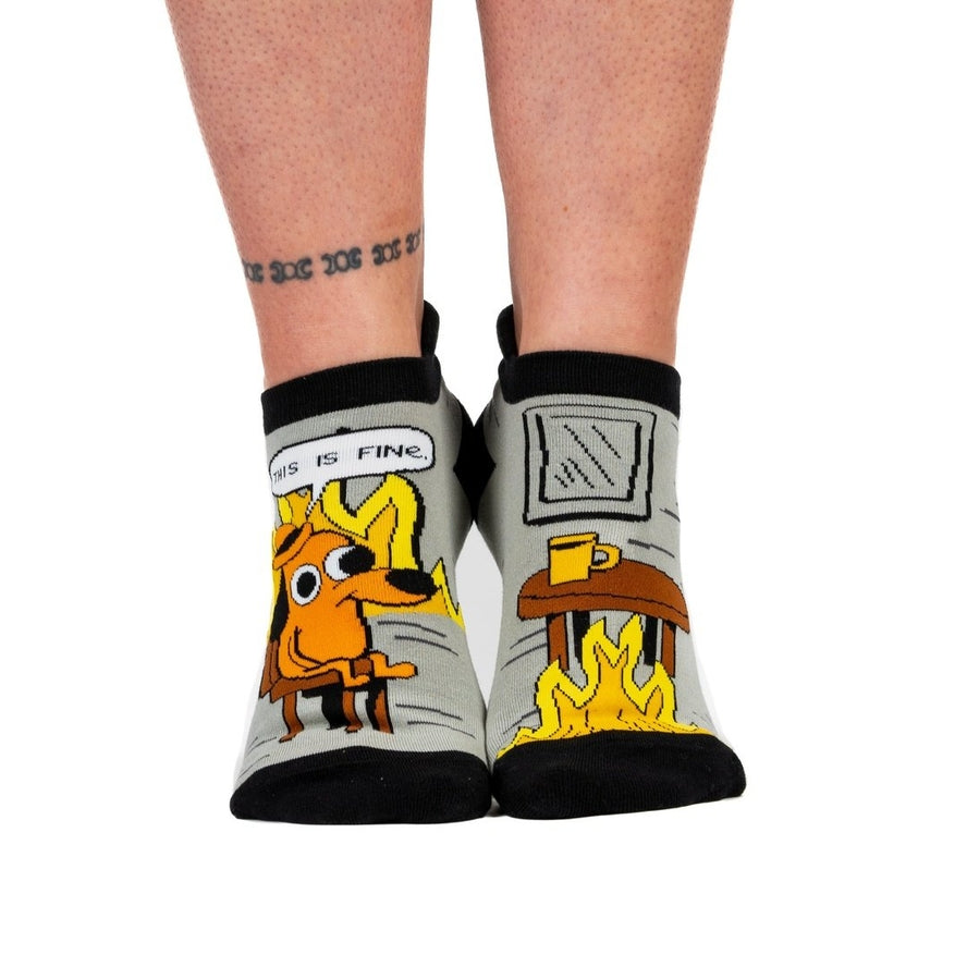 THIS IS FINE ANKLE SOCKS BY FOOTCLOTHES