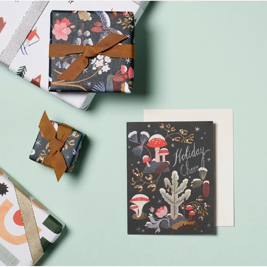 HOLIDAY MOSS GREETING CARD