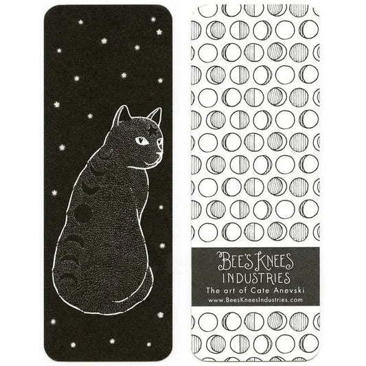MOON PHASE CAT BOOKMARK