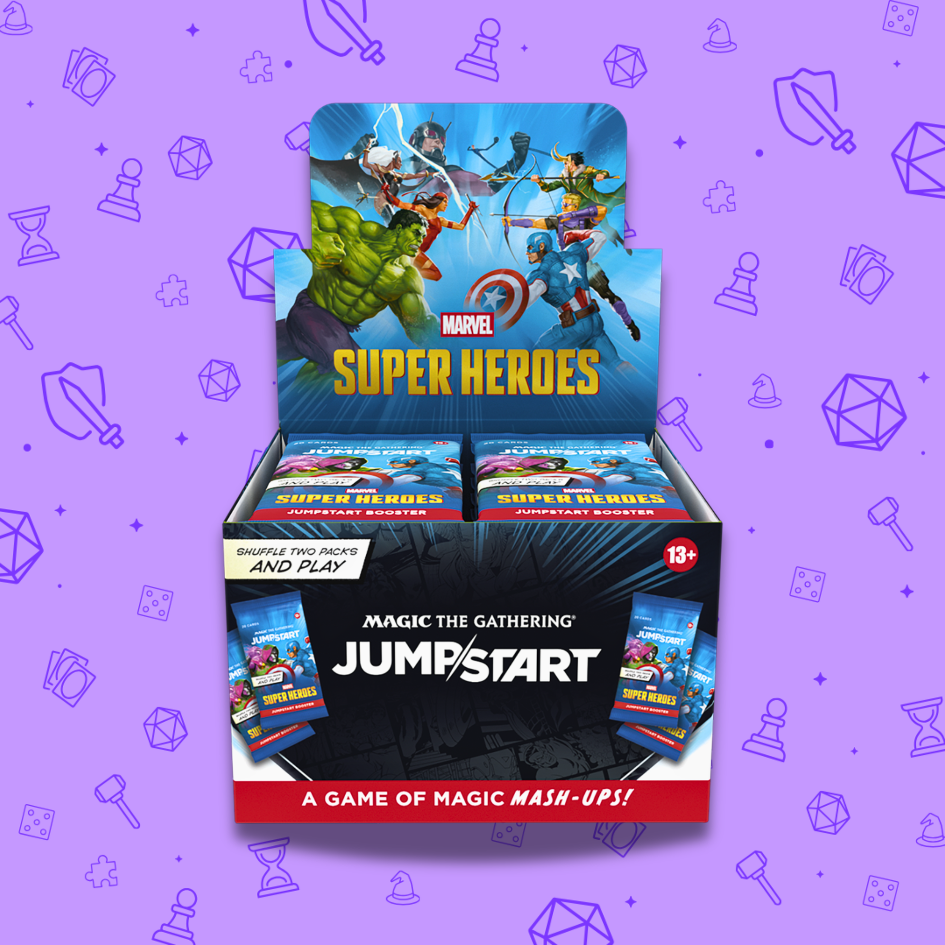 MAGIC THE GATHERING MARVEL SUPER HEROES JUMPSTART BOOSTER BOX PREORDER –  Games and Stuff