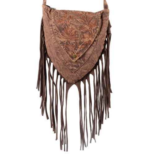 TRIANGLE BOHO SHOULDER BAG BY EARTH DIVAS