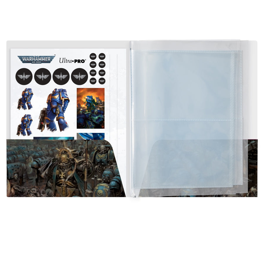 40K SPACE MARINES DATASHEET FOLIO