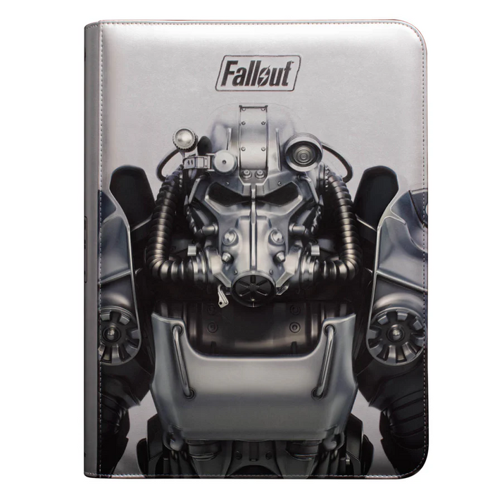 FALLOUT BROTHERHOOD OF STEEL: 9 POCKET ZIP PRO BINDER – Games and Stuff