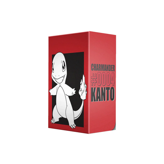 POKEMON CHARMANDER KANTO #0004 FULL VIEW DECK BOX