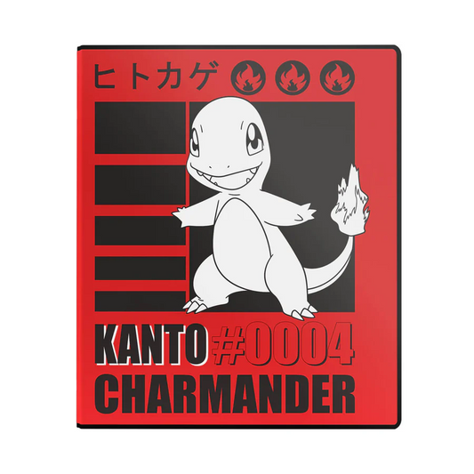 POKEMON CHARMANDER KANTO #0004 2" ALBUM