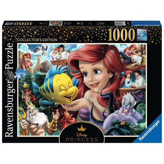 DISNEY HEROINES COLLECTOR'S EDITION: ARIEL, THE LITTLE MERMAID 1000PC PUZZLE
