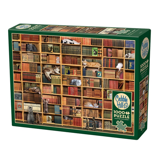 THE CAT LIBRARY 1000PC PUZZLE