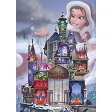 DISNEY CASTLES: BELLE 1000PC PUZZLE
