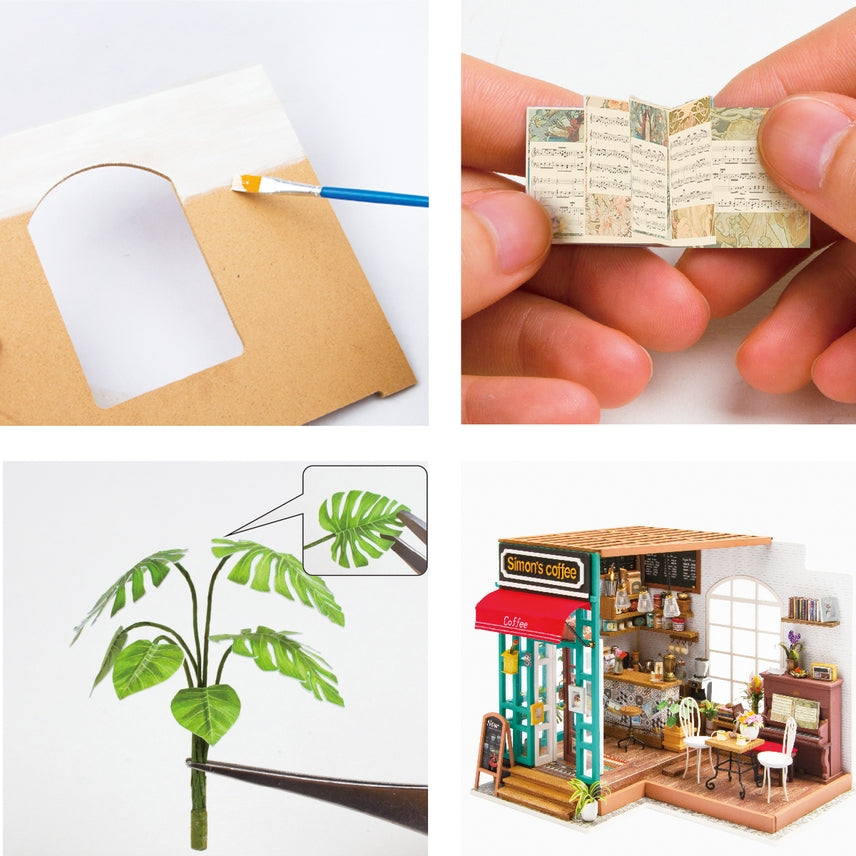SIMON'S COFFEE DIY MINIATURE HOUSE