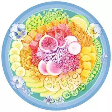 CIRCLE OF COLORS PUZZLE: POKE BOWL 500 PCS