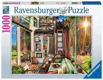 REDWOOD FOREST TINY HOUSE PUZZLE 1000 PC
