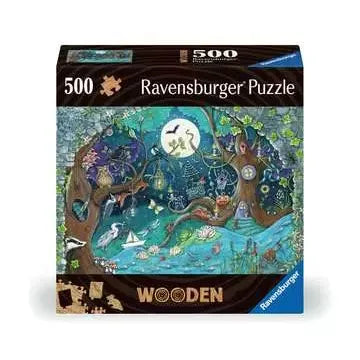 FANTASY FOREST WOODEN PUZZLE 500 PC