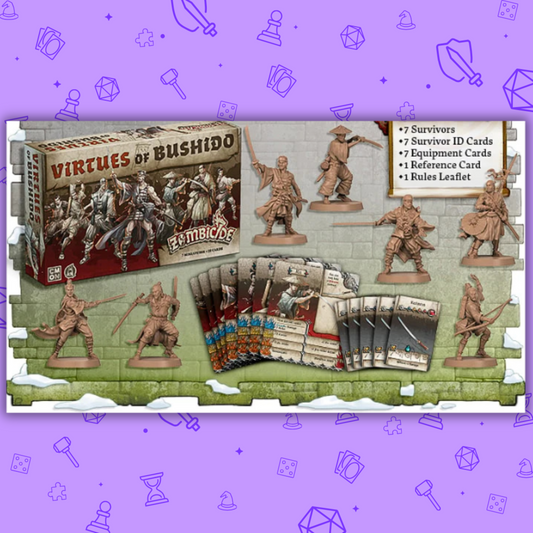 ZOMBICIDE WHITE DEATH VIRTUES OF BUSHIDO (KICKSTARTER EXCLUSIVE)