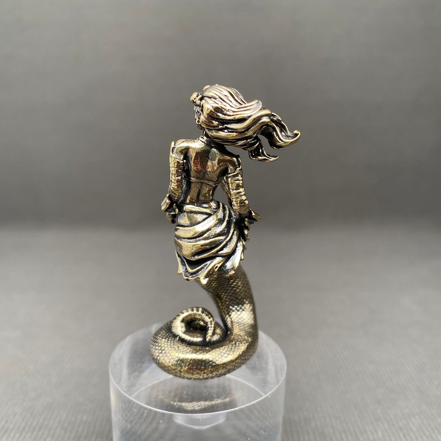 MINIATURE BRASS MEDUSA