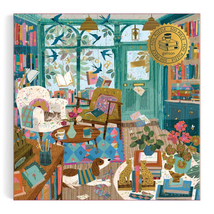 BOOKSHOP AFTERNOON 500PC FOIL PUZZLE
