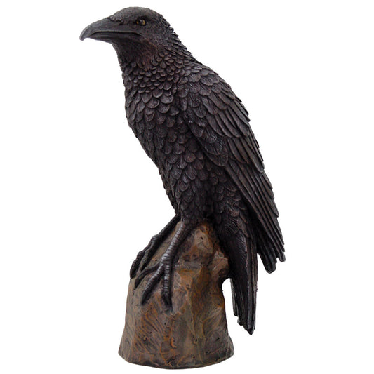 THE RAVEN NEVERMORE STATUE