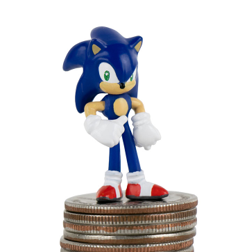 WORLD'S SMALLEST SONIC THE HEDGEHOG