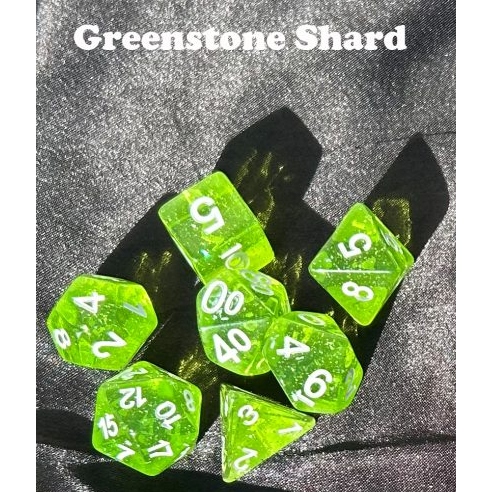 DUNGEON CRAWL CLASSICS GREENSTONE SHARDS