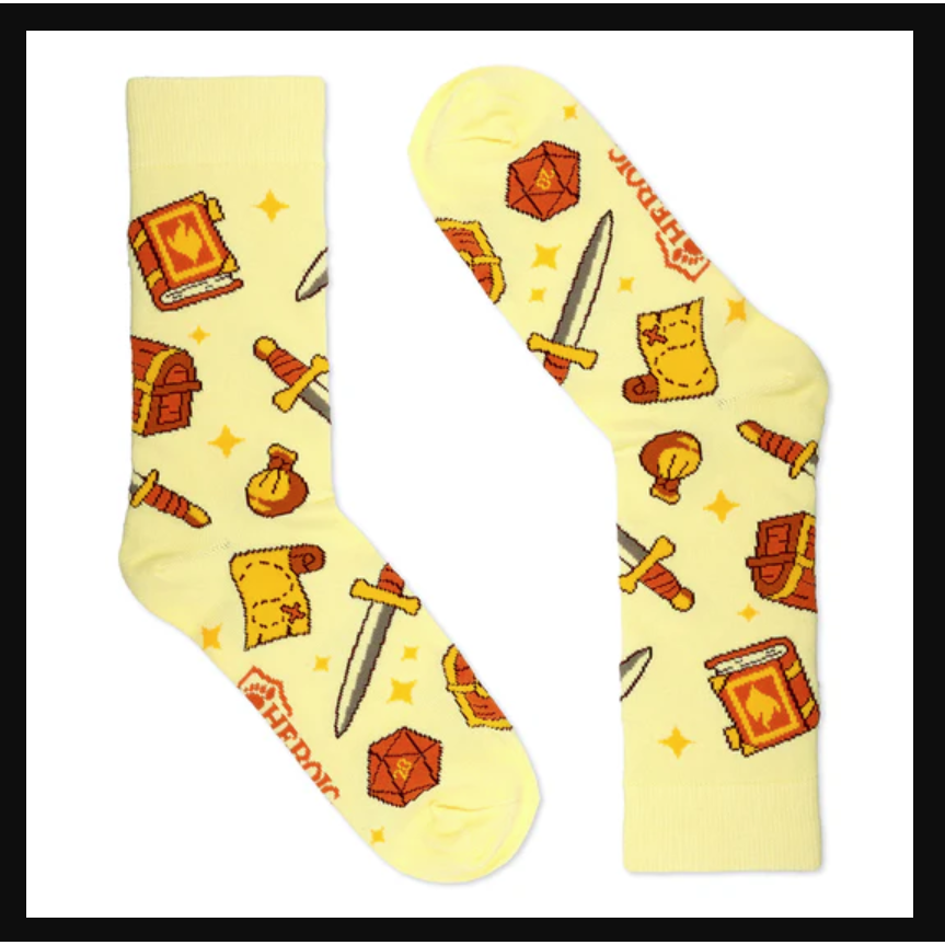 HEROIC FEET ADVENTURER'S ESSENTIALS SOCKS (SIZE 9-12)