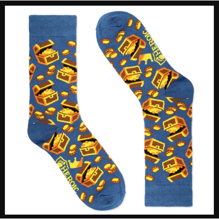 HEROIC FEET LEGENDARY LOOT SOCKS (SIZE 9-12)
