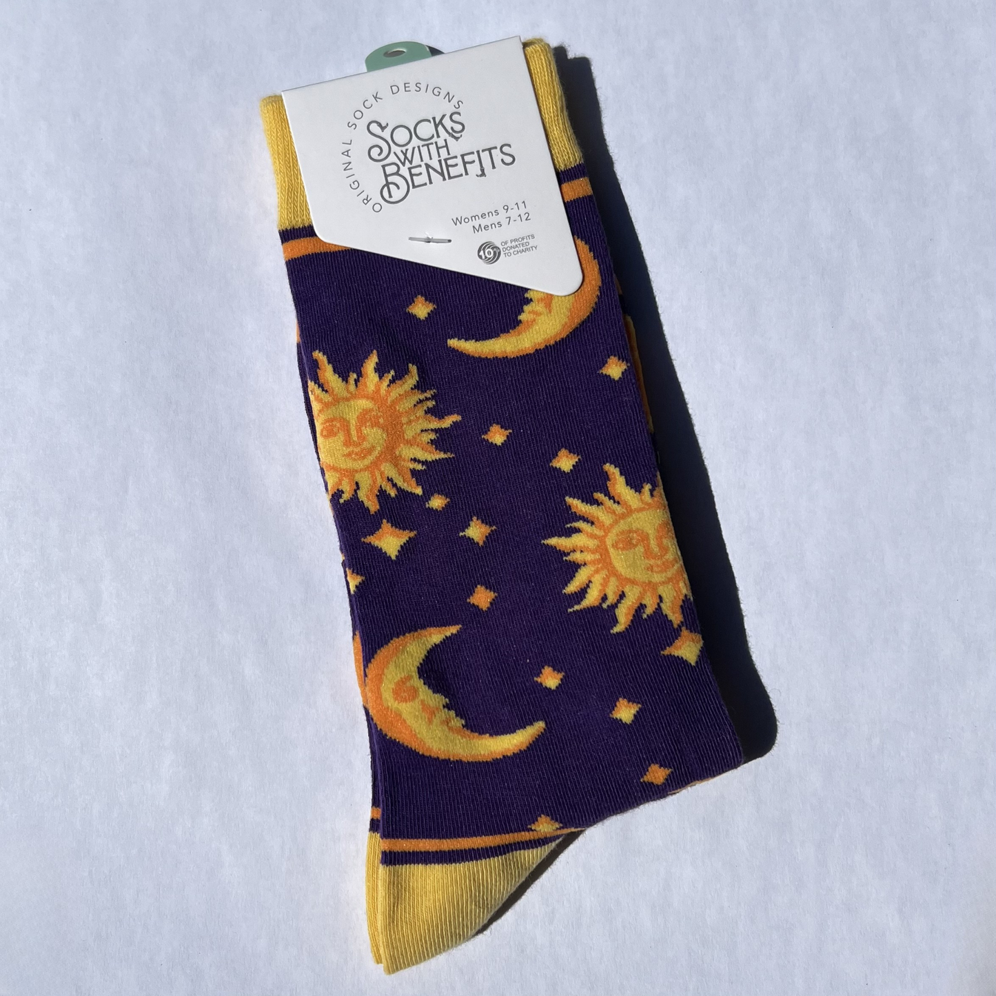 CELSTIAL SUN AND MOON SOCKS