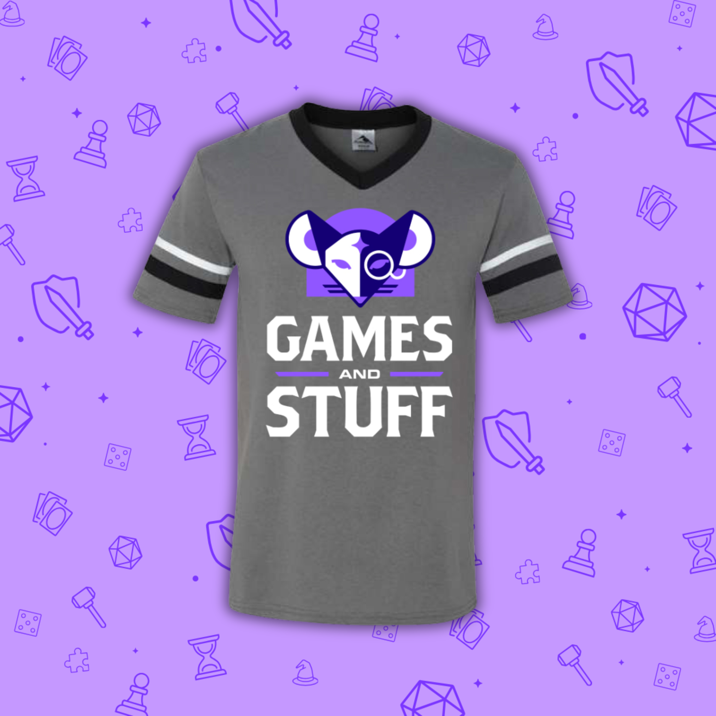 GAMES & STUFF VINTAGE BASEBALL JERSEY