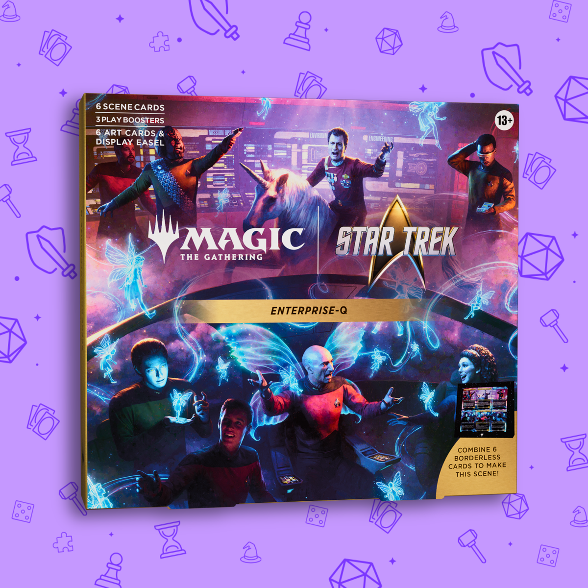 MAGIC THE GATHERING STAR TREK ENTERPRISE-Q SCENE BOX PREORDER