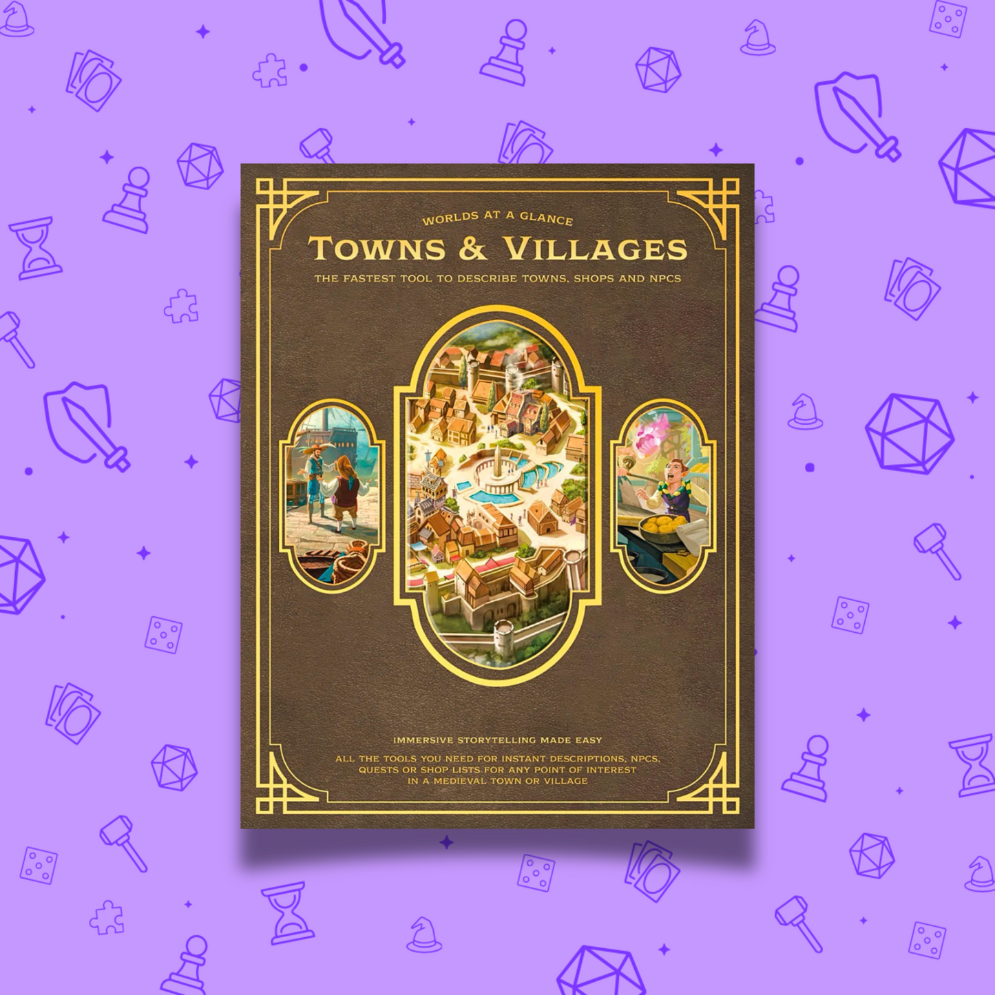WORLDS AT A GLANCE: TOWNS & VILLAGES BOOK