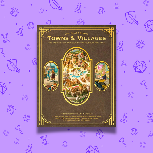 WORLDS AT A GLANCE: TOWNS & VILLAGES BOOK