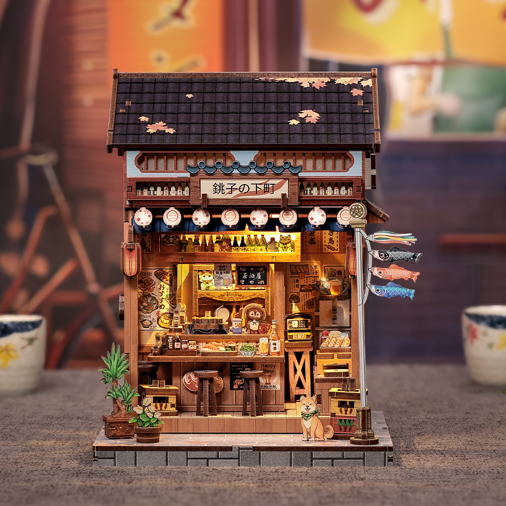 CUTEBEE DIY BOOK NOOK KIT: CHOSHI NO SHITAMACHI