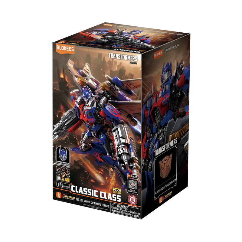 TRANSFORMERS BLOKEES CLASSIC CLASS 21 DX JET WING OPTIMUS PRIME