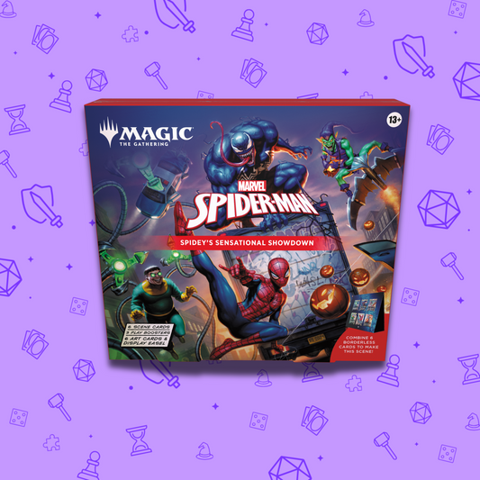 MAGIC THE GATHERING MARVEL'S SPIDER-MAN SCENE BOX