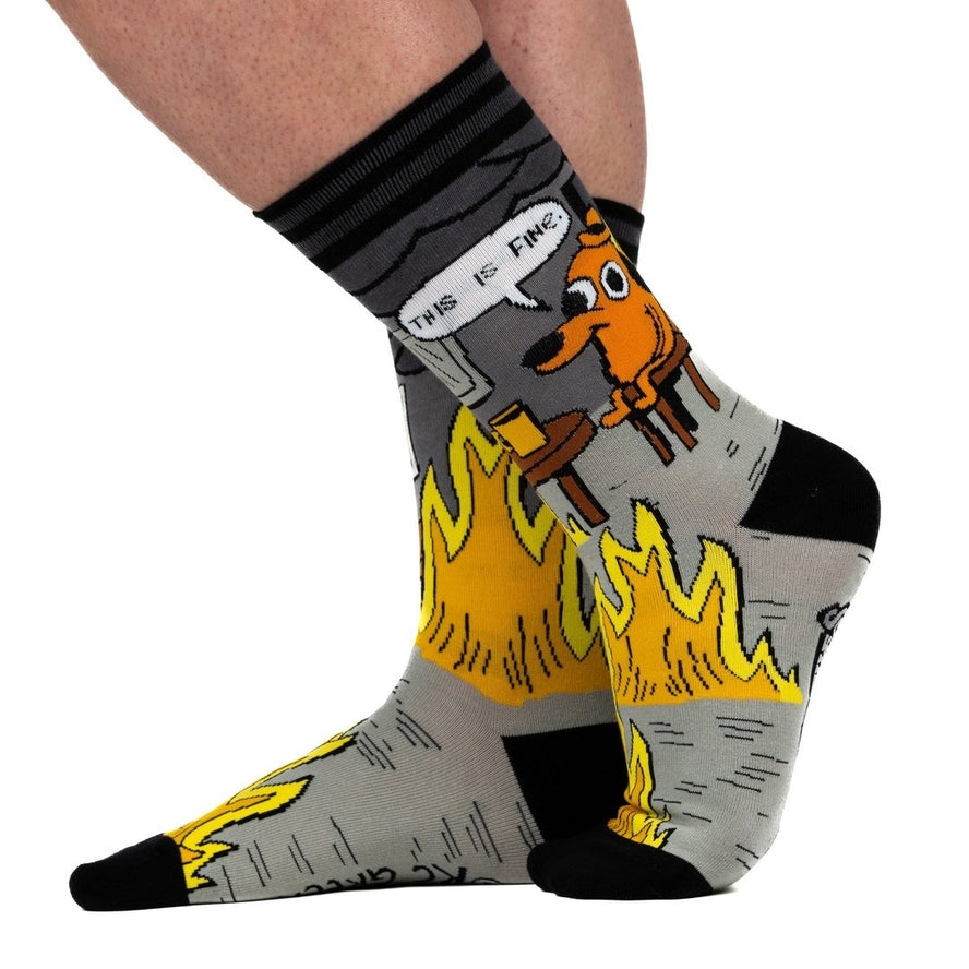 THIS IS FINE CREW SOCKS BY FOOTCLOTHES