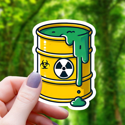 TOXIC SLUDGE STICKER