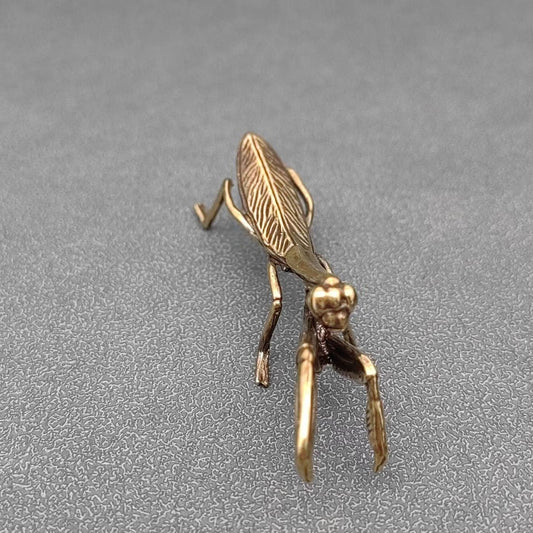 MINIATURE BRASS MANTIS