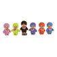 WORLD'S SMALLEST MONCHHICHI FLOCKED FIGURES (ASSORTED)