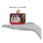 CHRISTMAS CLASSIC GLASS HOLIDAY ORNAMENT