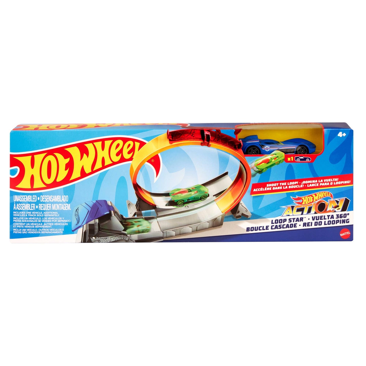 HOT WHEELS LOOP STAR STUNT TRACK