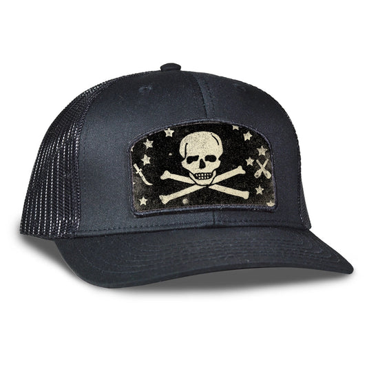 SKULL AND CROSSBONES-ARCHIE TRUCKER HAT