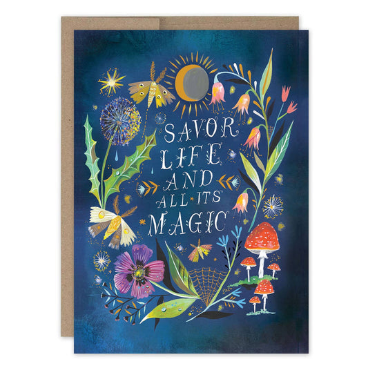 SAVOR LIFE BIRTHDAY CARD