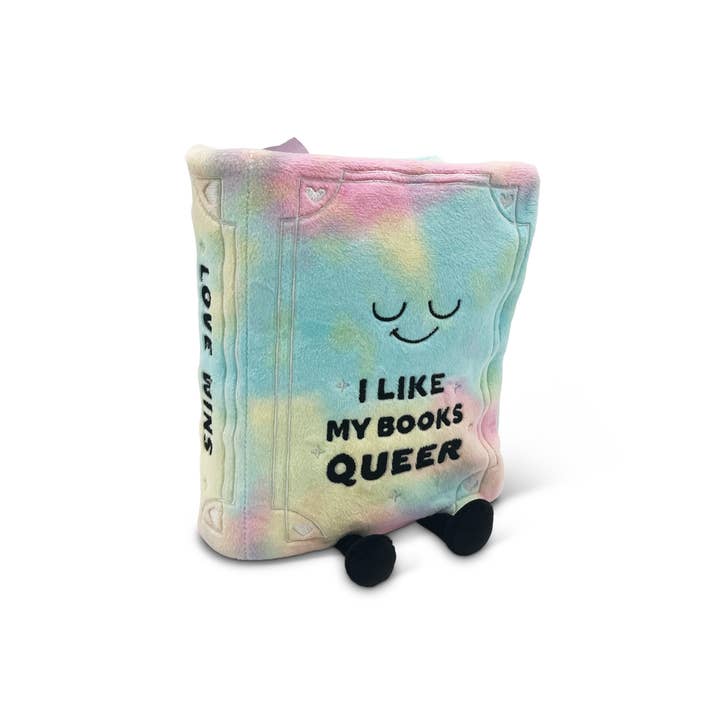 PUNCHKINS I LIKE MY BOOKS QUEER PLUSH