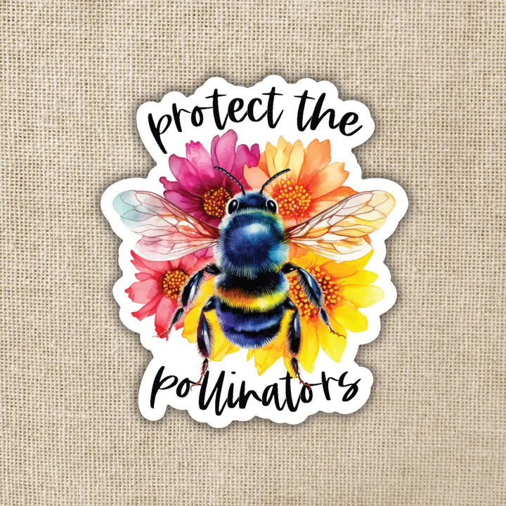PROTECT THE POLLINATORS STICKER