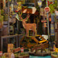 HAVEN ZERO 3-D WOODEN MINIATURE BOOK NOOK KIT