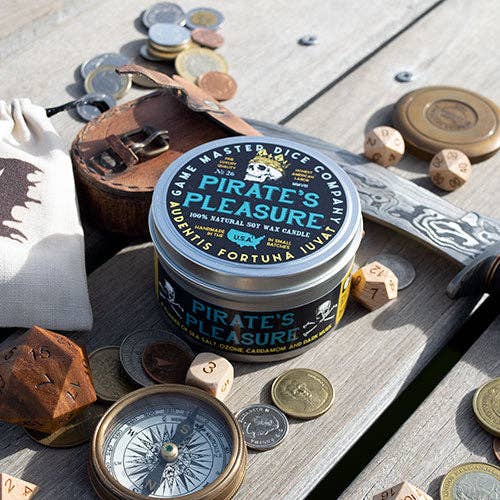PIRATE'S PLEASURE 8oz GAMING CANDLE