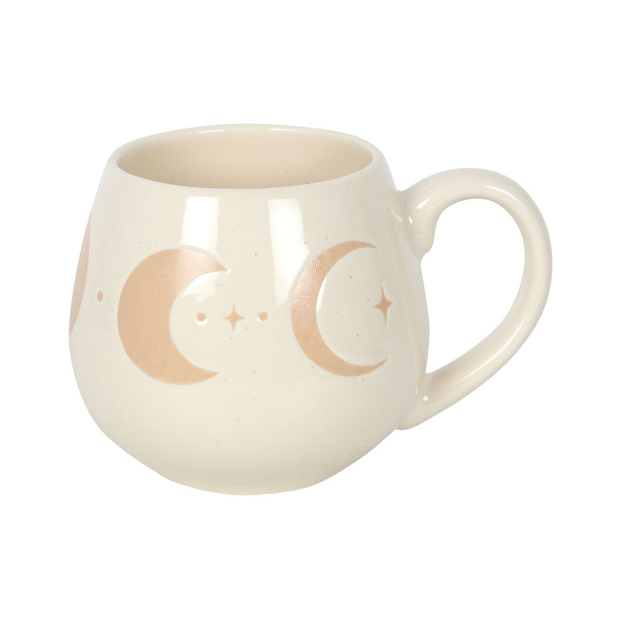 PALE MOONLIGHT MOON PHASES MUG